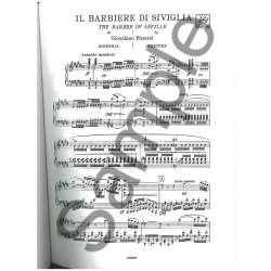 Gioachino Rossini: Il Barbiere Di Siviglia (The Barber Of Seville) - Opera Vocal Score