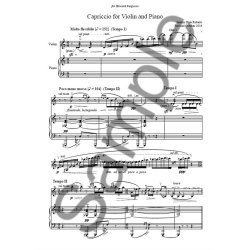 Jeremy Dale Roberts: Capriccio for Violin and Piano