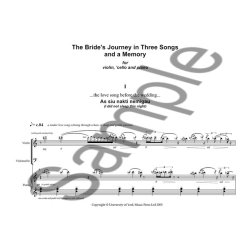 Sadie Harrison: The Bride's Journey in Three Songs and a Memory