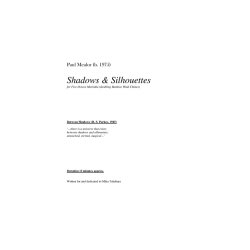 Paul Mealor: Shadows & Silhouettes