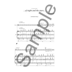 Paul Mealor: ...of night and the stars... (Score/Part)