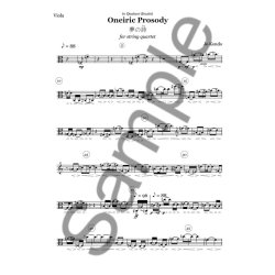 Jo Kondo: Oneiric Prosody (Parts)