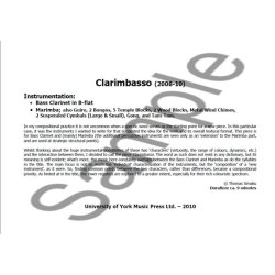 Thomas Simaku: Clarimbasso