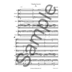 HUGHES, ED CHAMBER CONCERTO  SCORE