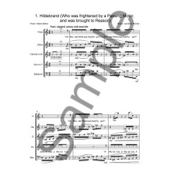 Laurence Roman: Cautionary Verses (Score)