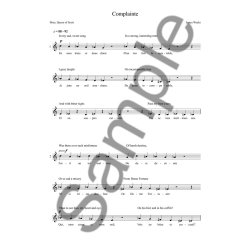 James Weeks: Complainte