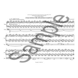 Ed Hughes: Chaconne For Jonathan Harvey