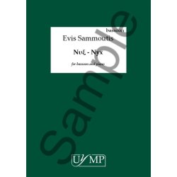 Evis Sammoutis: '??? - Nyx' (Score And Parts)