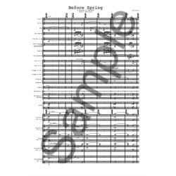 Lus Tinoco: Before Spring (Study Score)