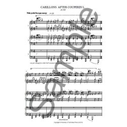 Sadie Harrison: Carillons after Couperin L. - Piano Triet Performance Score