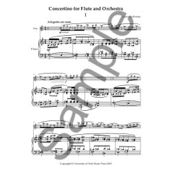 Roman Concertino For Flt/Orch Pf Red