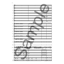 Ed Hughes: Sky Blue (A3 Conductor's Score)