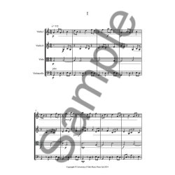 Ed Hughes: Quartets For Liz (Score)