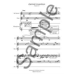 Benjamin Gait: Three Inventions (Three Performing Scores)