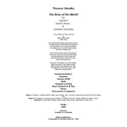 Thomas Simaku: The Rose Of The World