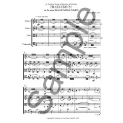 Robert Saxton: Praeludium On The Name George Frideric