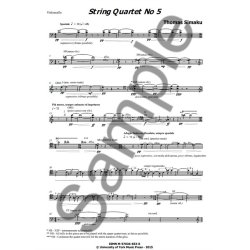 Thomas Simaku: String Quartet No.5