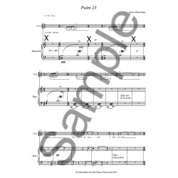 Simon Bainbridge: Psalm 23 (Marimba Part)