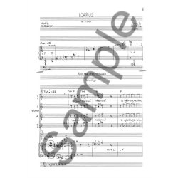 David Blake: Icarus (Vocal Score)