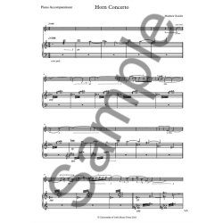 Matthew Roddie: Horn Concerto (B4 Piano Reduction And Solo Part)