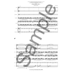 Ed Hughes: I Was Born But...Sextet Score