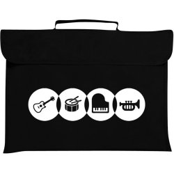 Mapac: Music Bag - Instruments (Black)