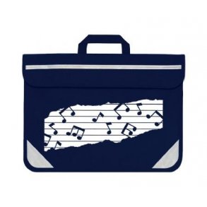 Mapac: Music Bag Duo - Music Notes (Navy)