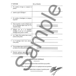 Edmond Mayeur: Devoirs De Musique - Cahier 1