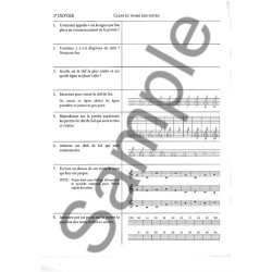 Edmond Mayeur: Devoirs De Musique - Cahier 1
