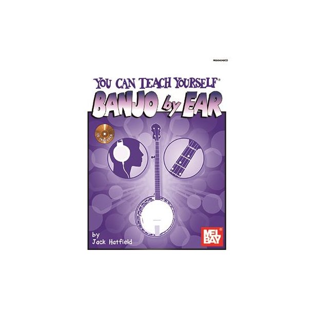 You Can Teach Yourself Banjo By Ear Book/CD Book