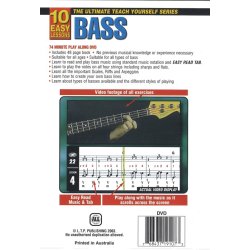 10 Easy Lessons: Teach Yourself Bass (DVD With Small Booklet)