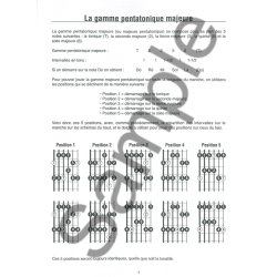 Improvisation Avec Les Pentatoniques A La Guitare (Book/CD)
