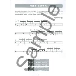 Doigt&eacute;s & Rudiments De Batterie (Book/CD)