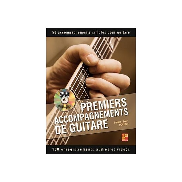 Daniel "Pox" Pochon: Premiers Accompagnements De Guitare (Livre/DVD)
