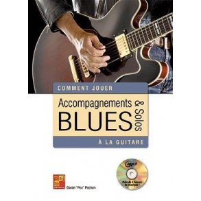 Accompagnements et solos blues à la guitare