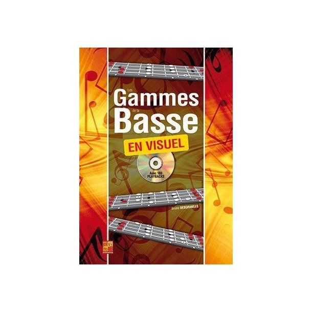 Les gammes de la basse en visuel