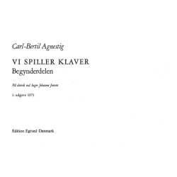 Vi spiller klaver 1