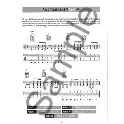 Accompagnements Pop & Folk &agrave; la Guitare