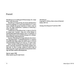 Melodibogen 169 sange,  i enkel klaversats