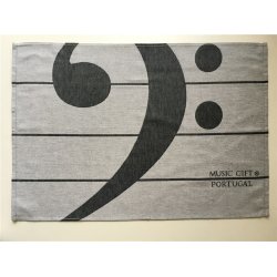 Dish/Tea Towel Pack Of 2 Clef Design