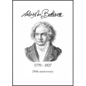 Greetings Card - Beethoven 250th Anniversary