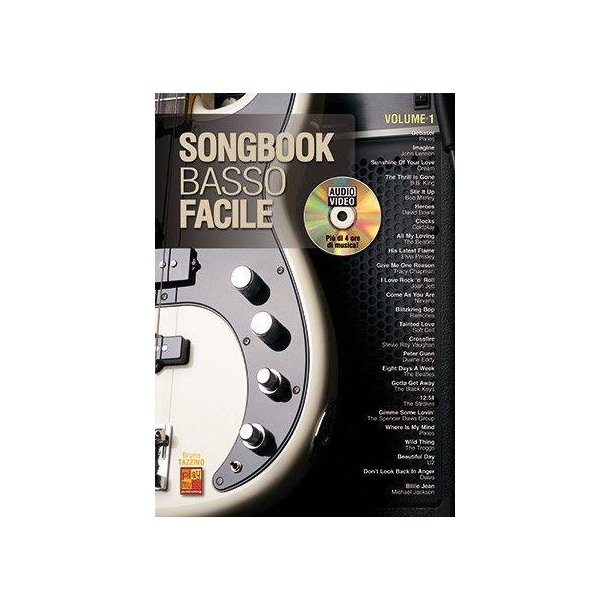 Songbook Basso Facile - Volume 1