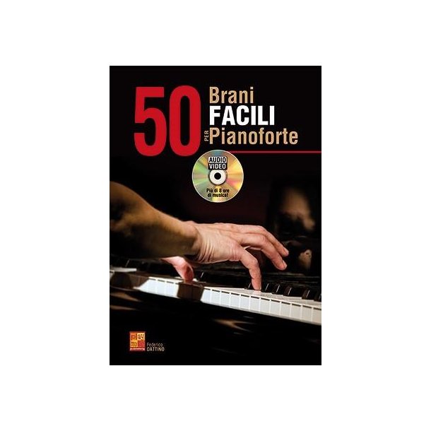 Federico Dattino: 50 Brani Facili Per Pianoforte (Libro/DVD)