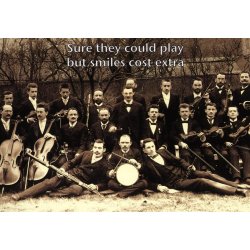 Mildew Design: Smiles Cost Extra - Greeting Card