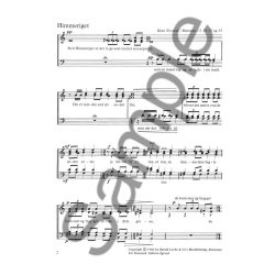 TRE EVANGELIEMOTETTER FOR SATB