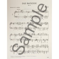 Johannes Brahms: Due Rapsodie Op. 79