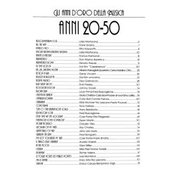 70 spartiti degli Anni 20-50