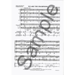 Queen: We Are The Champions (Score/Parts)