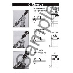 Mel Bay's Banjo G Tuning Photo Chord Book (Book/DVD)