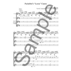 LAGQ: Pachelbel's Loose Canon (Book/Online PDF)